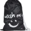 Wonair - Waszak Groot - 60x90cm - Zwart - Met Trekkoord En Draagband