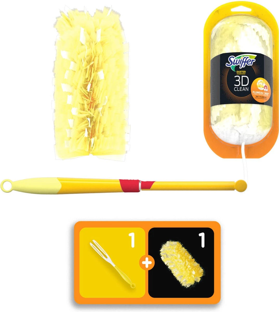 Swiffer Duster XXL - 1 Stofdoekje 360° - Afbeelding 4