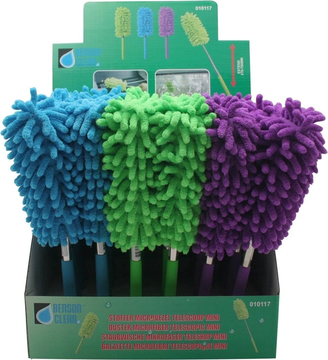 Benson Mini Stoffer - Plumeau Microvezel Telescoop 80 Cm - Afbeelding 3