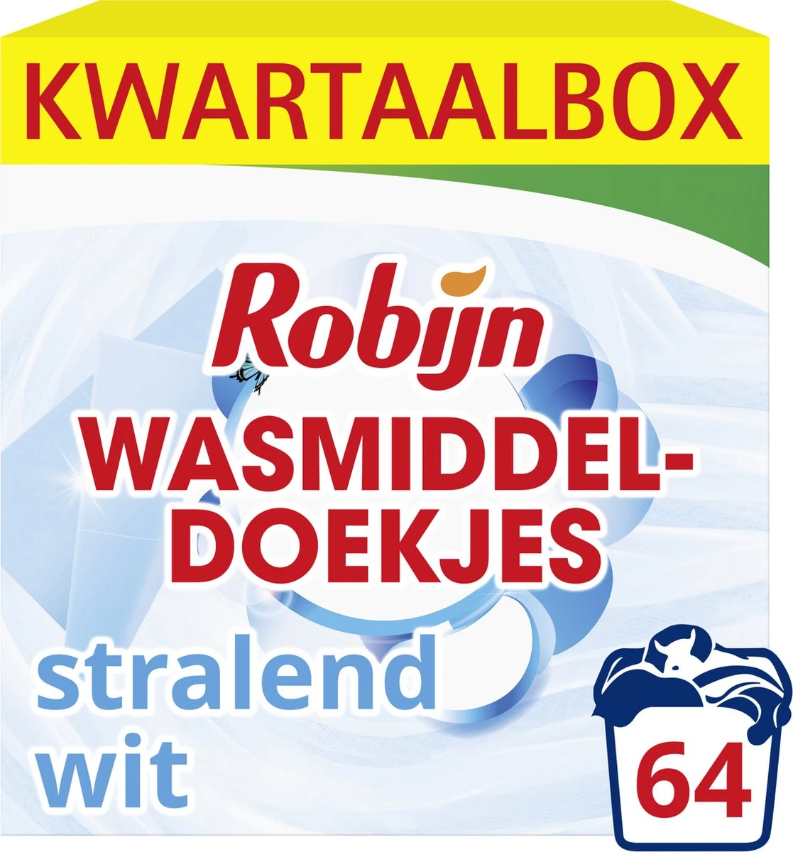 Robijn Classics Stralend Wit Wasmiddeldoekjes - 4 X 16 Wasstrips - Voordeelverpakking - Afbeelding 10
