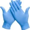 Wegwerp Handschoen Nitril Ongepoederd Latexvrij Large 100 Stuks/Doos KLEUR: WIT - Maat L – Wegwerphandschoenen - Poedervrij - Latex Free