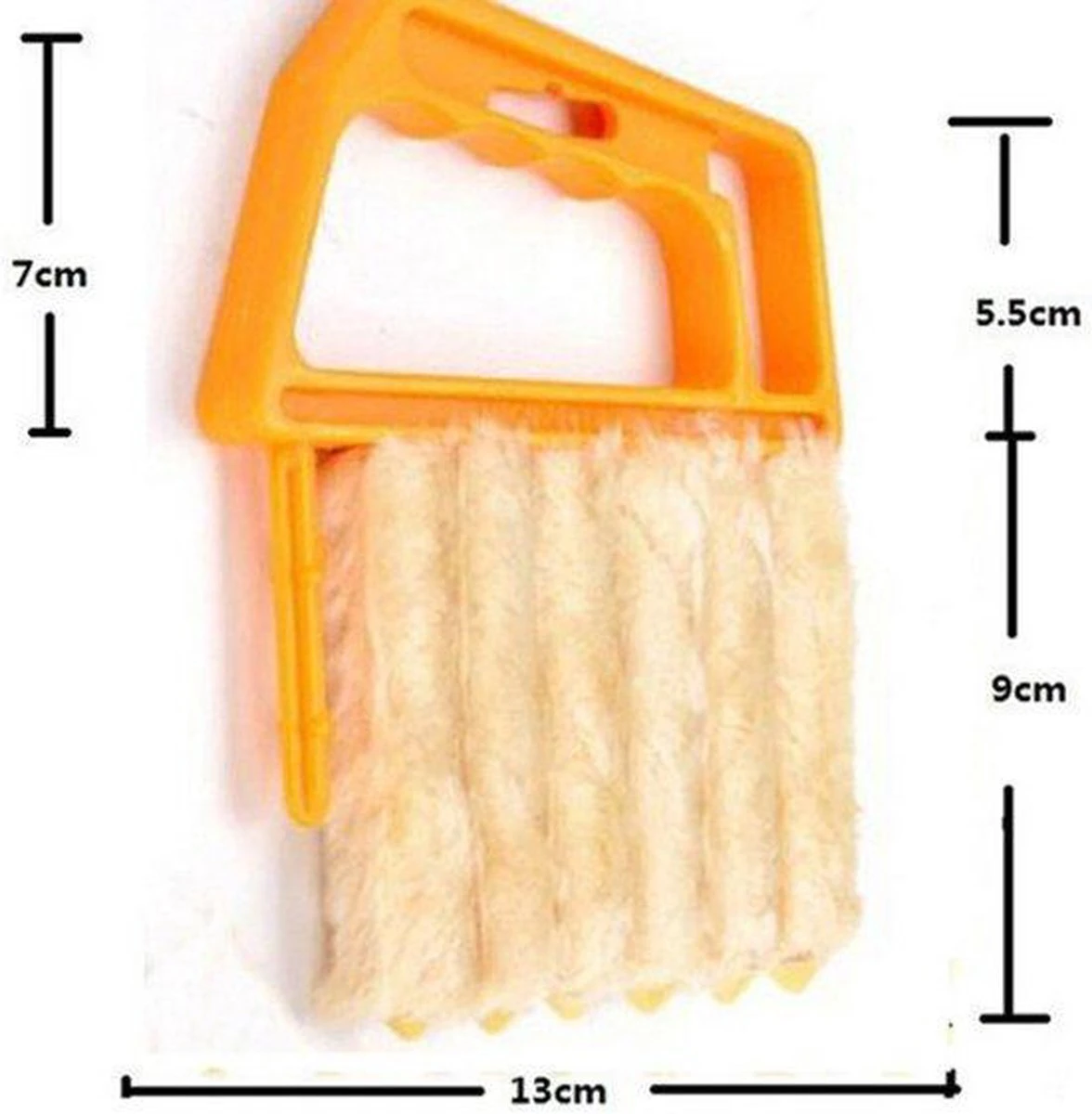 Merkloos Professionele Jaloezie & Lamellen Reiniger - Lamellen Borstel - Stof Verwijderaar - Jaloezie Stoffer - Stofvrij Maken Van Raambekleding - Afbeelding 2