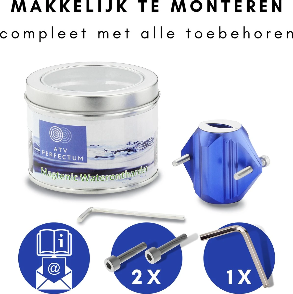 ATV PRO 2 ULTRA Magnetische Waterontharder - Waterontharder Magneet - Waterontharder Waterleiding - Anti Kalk - Ontkalker - Afbeelding 4