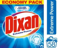 Dixan Extreme Power Waspoeder - Poeder Wasmiddel - 58 Wasbeurten