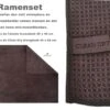 Raamdoeken Raamset Schoonmaakdoeken 2 Stuks Fanatic & Clean Dry Ramenset Origineel Ramen Zemen Grijs/grijs