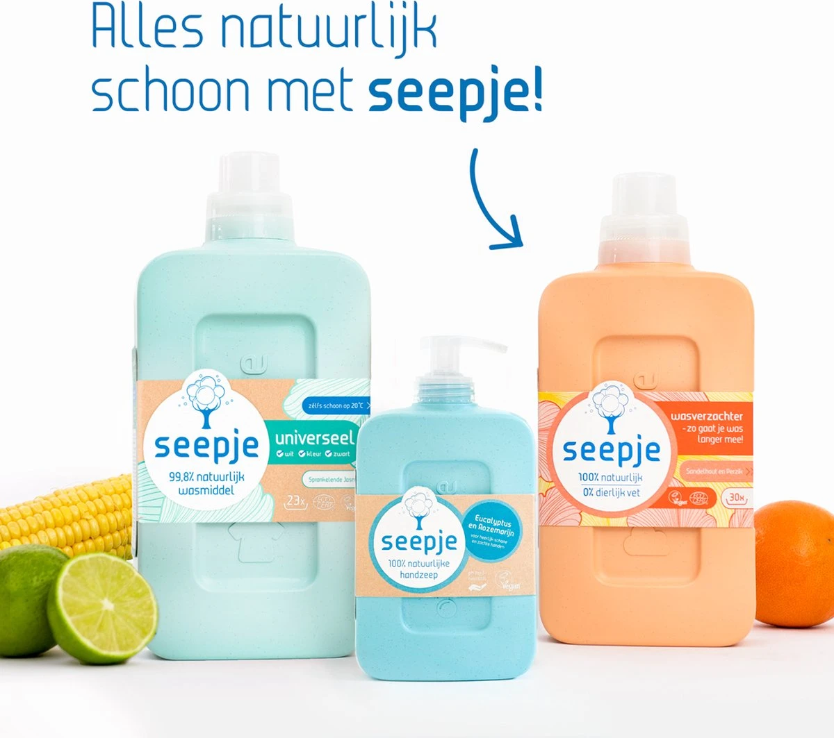 Seepje Afwaszeep Pakket Met Magneet - Natuurlijke Ingredienten - 0% Plastic - 3 X 120 Gram - Afbeelding 6