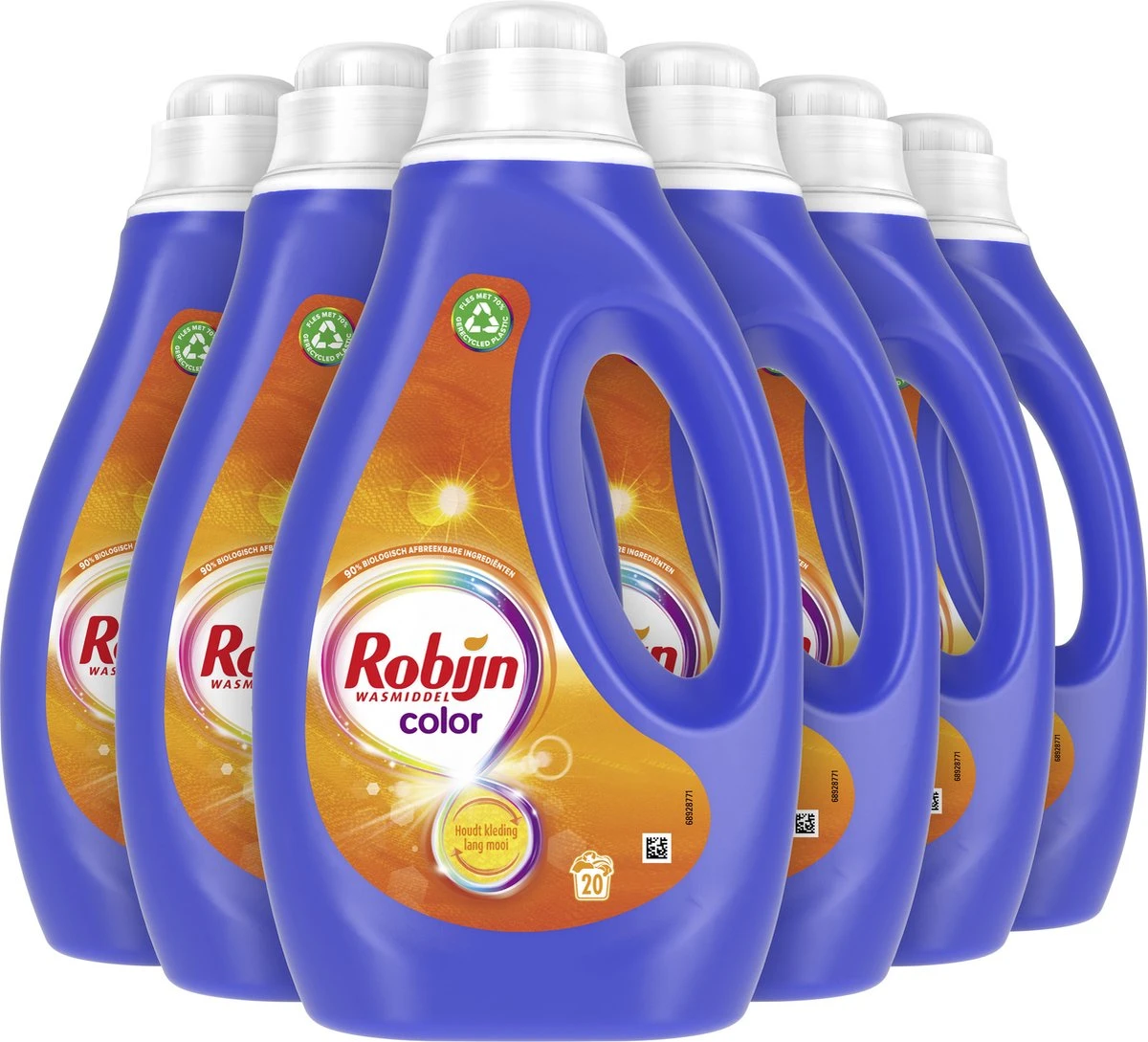 Robijn Color Vloeibaar Wasmiddel - 6 X 20 Wasbeurten - Voordeelverpakking - Afbeelding 2