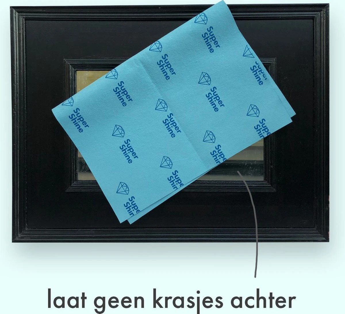 Super Shine Microvezeldoekje - Medium - 25 X 35 Cm - Wasbaar - Super Sterk - Afbeelding 5