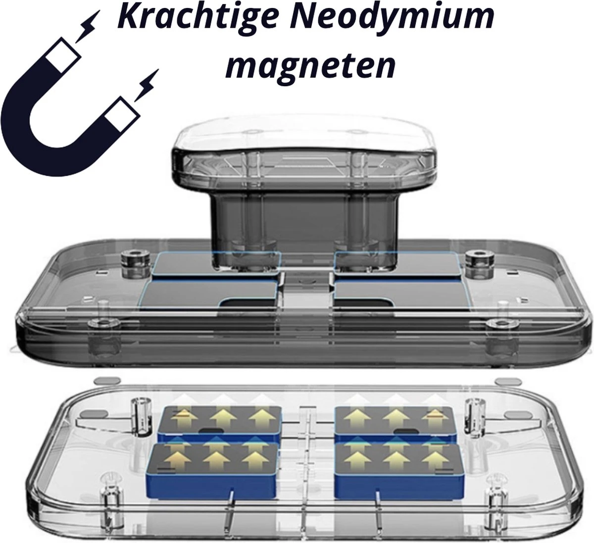 Fabula Magnetische Ramenwasser Voor Dubbelglas - Ruitenreiniger - 8 Tot 20mm - Afbeelding 4