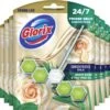 Glorix Aroma Lux Toiletblokken White Rose & Tea Tree Oil - 9 X 55g - Voordeelverpakking