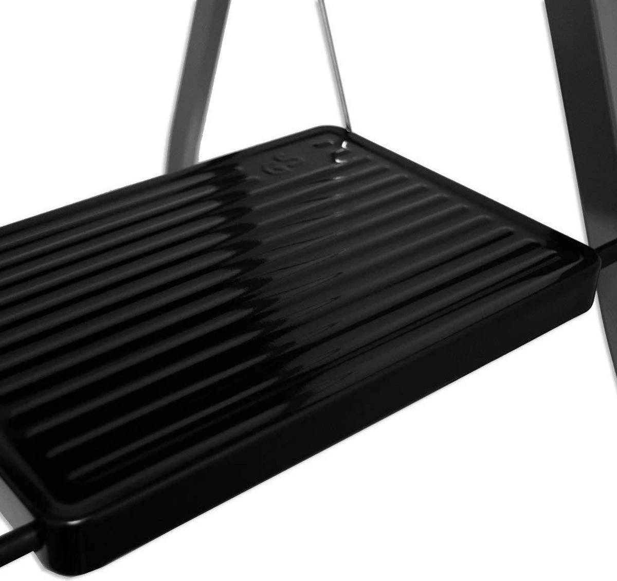 Excellent Houseware Inklapbare Keukentrap - 2 Treden - Tot 150kg - Metaal - Afbeelding 3