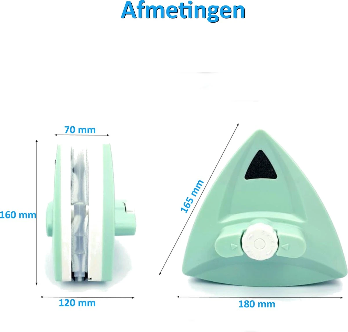 Topsupply® Magnetische Ramenwasser 5-35mm | Geschikt Voor HR / HR+++ | Magnetische Raamwisser Dubbel Glas | Verstelbare Ruitenreiniger | Anti Kras - Afbeelding 5