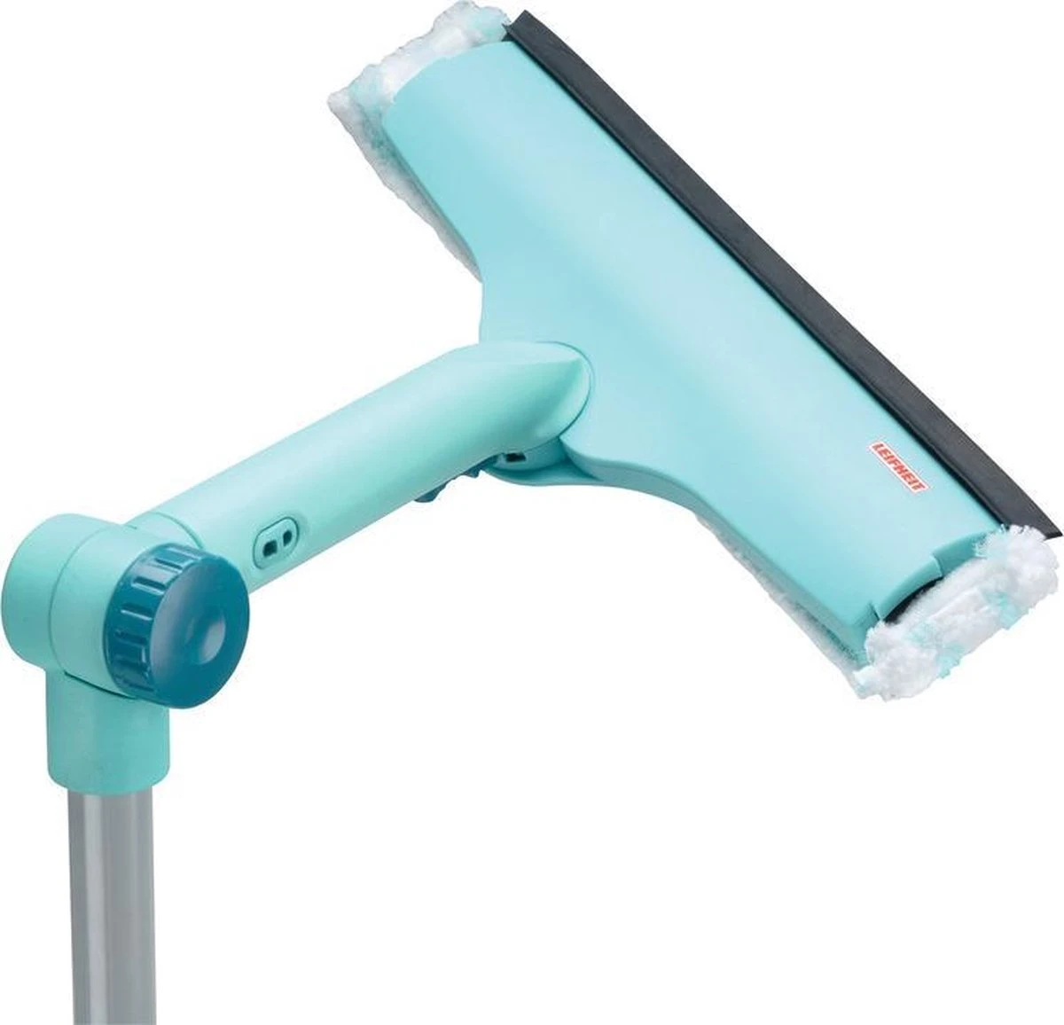 Leifheit Raamwisser 3in1 28 Cm Met Telescoopsteel En Draaiknop (110-190 Cm) Click System - Afbeelding 8