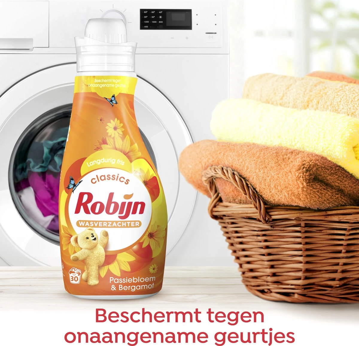 Robijn Classics Passiebloem & Bergamot Wasverzachter - 4 X 30 Wasbeurten - Voordeelverpakking - Afbeelding 5