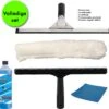 Professionele Glazenwassers -Zeemset- 35 Cm Rvs Raamtrekker Met Inwashouder Met Hoes | GRATIS Window Liquid. 500ml