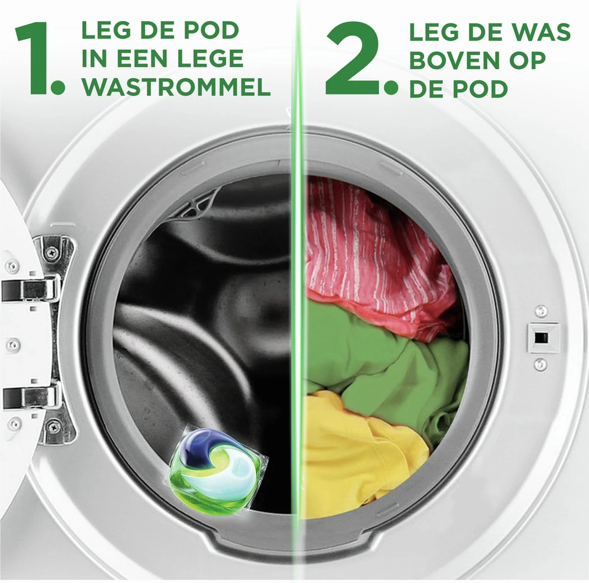 Ariel All In 1 Wasmiddel Pods +Extra Vezelbescherming - Wascapsules - 35 Wasbeurten - Afbeelding 9