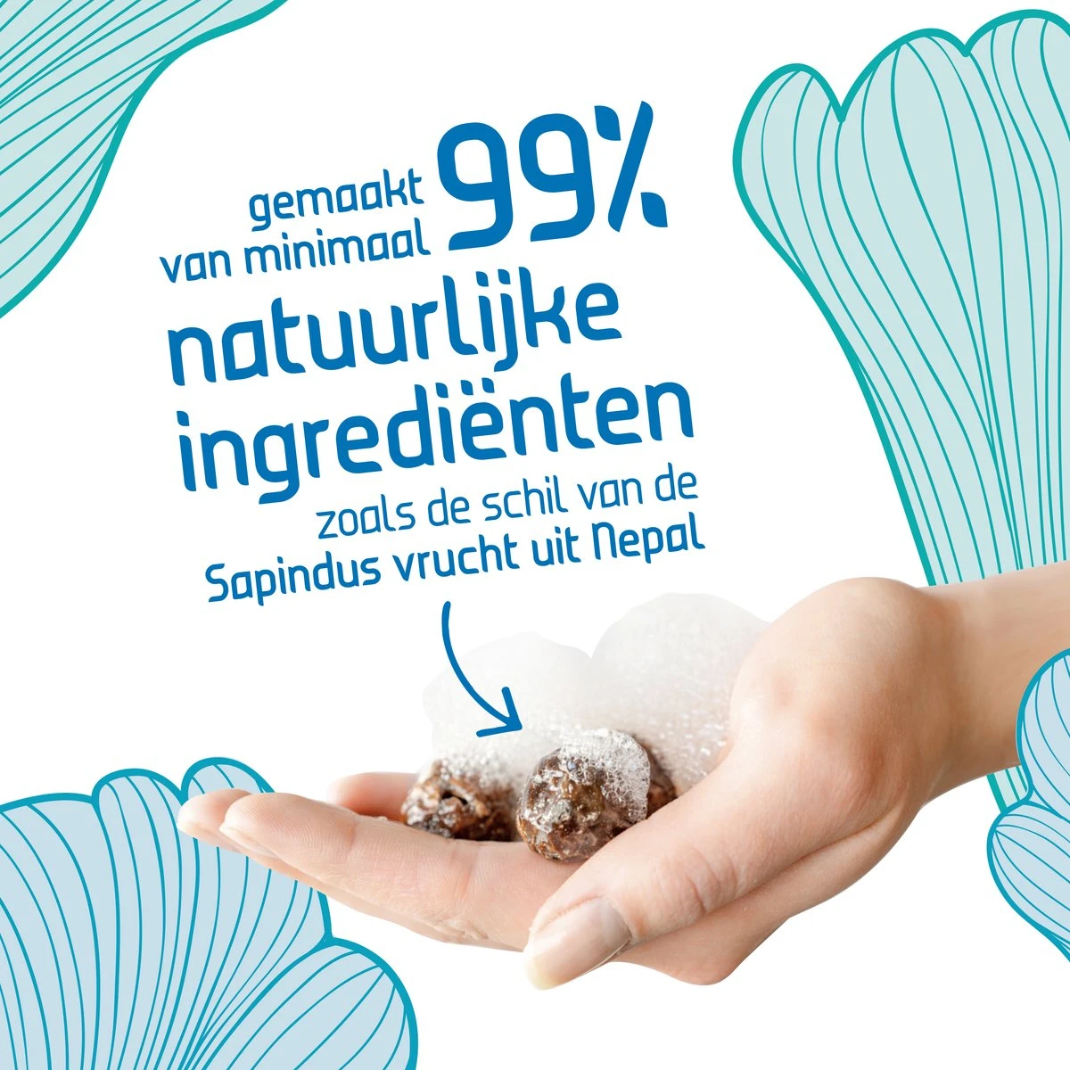 Seepje Afwaszeep Pakket Met Magneet - Natuurlijke Ingredienten - 0% Plastic - 3 X 120 Gram - Afbeelding 4