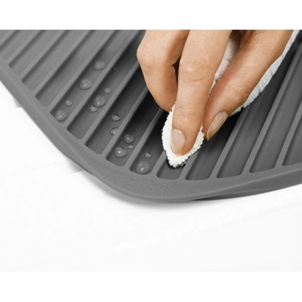 "Joseph Joseph Afdruipmat - Flume - Large - 31 X 43,5 Cm - Grijs" - Afbeelding 3