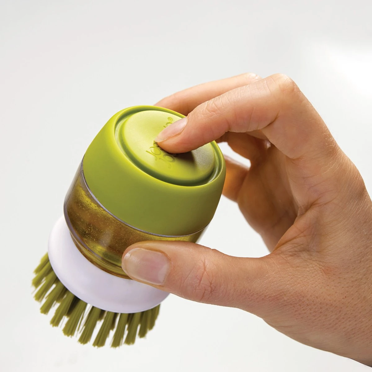 Joseph Joseph Afwasborstel Palm Scrub - Incl Houder - Grijs - Afbeelding 8