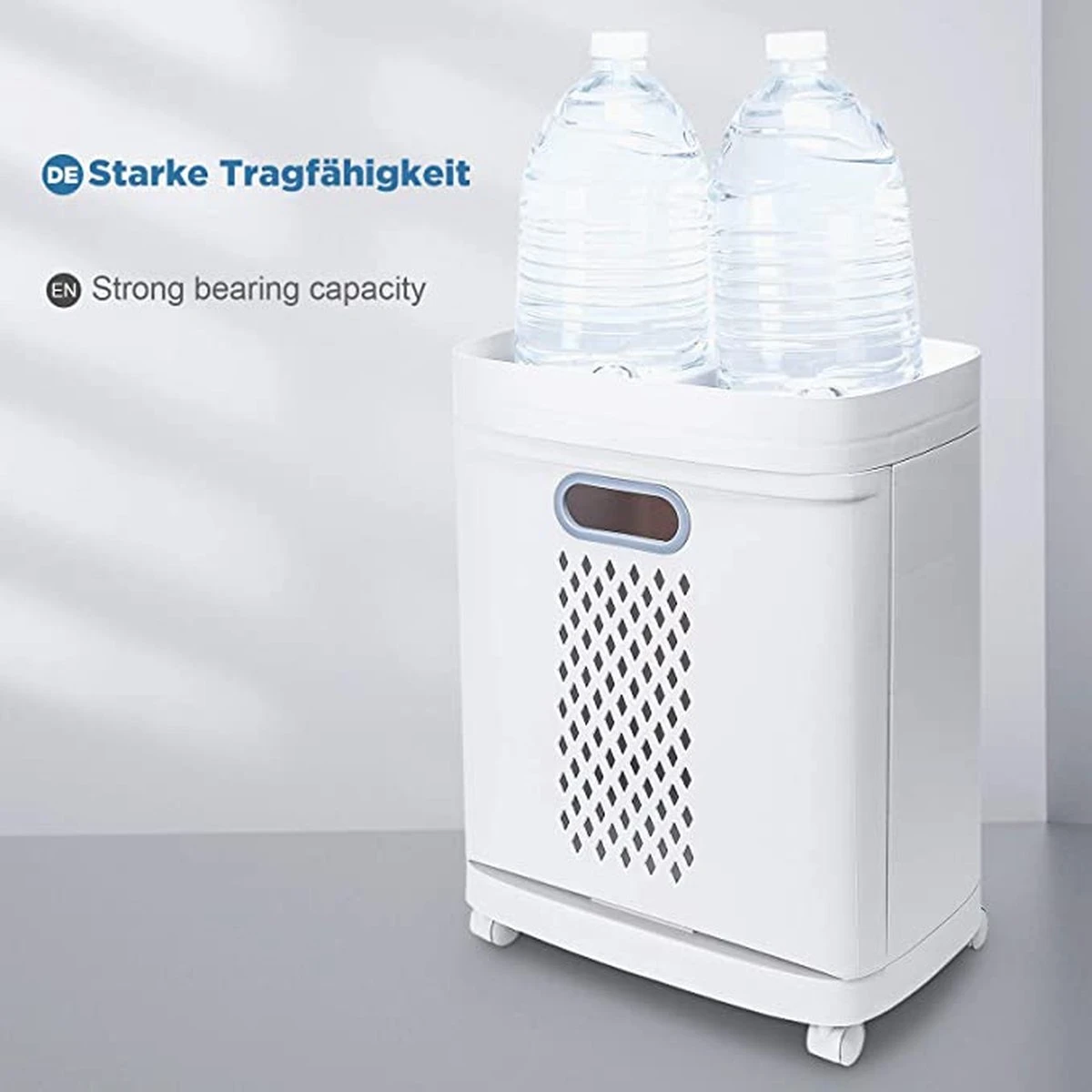 Wassorteerder – Wasmand Met 3 Vakken - Op Wieltjes - Valencia - Afbeelding 3