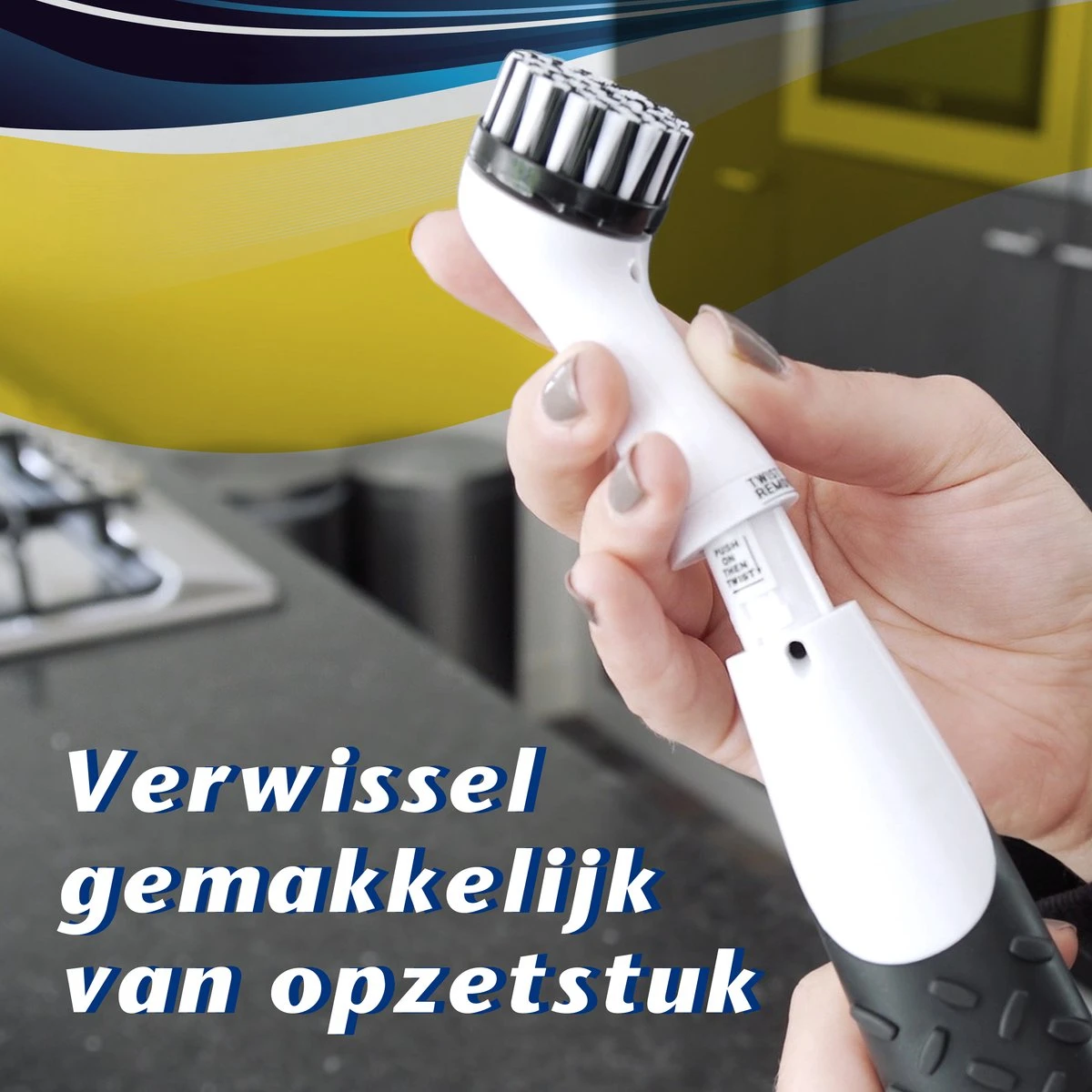 CleanRite® Multi Scrubber - Schoonmaakborstel Voor Auto, Fornuis, Tegels En Voegen - Afbeelding 7