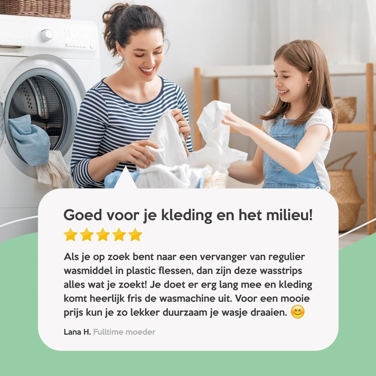 Zense Eco Wasmiddel Wasstrips - 72 Grote Wasbeurten - Ocean Breeze - Afbeelding 5