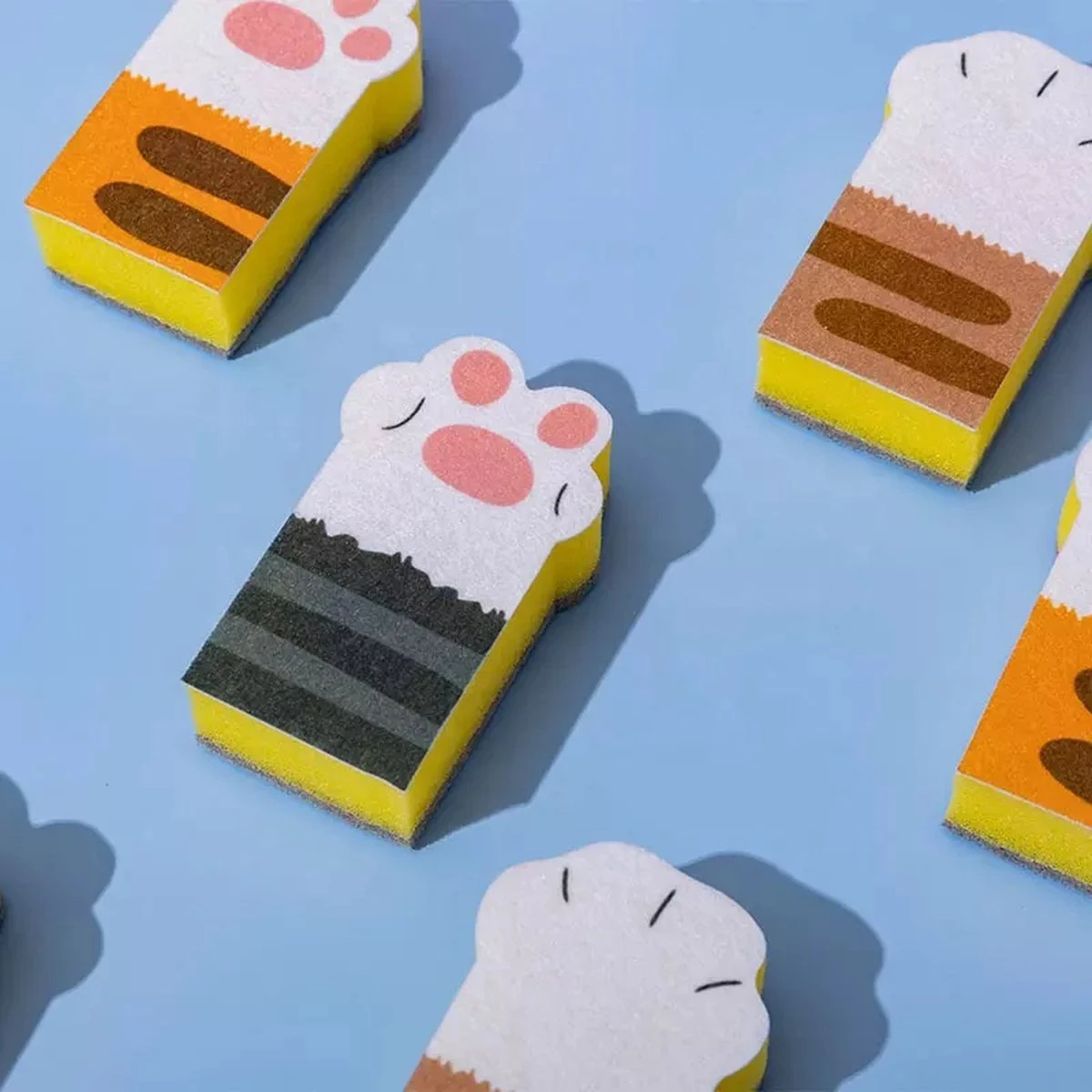 Wonderspons Set Van 6 Schuurspons Melamine Spons - Alle Oppervlakken - Afbeelding 8