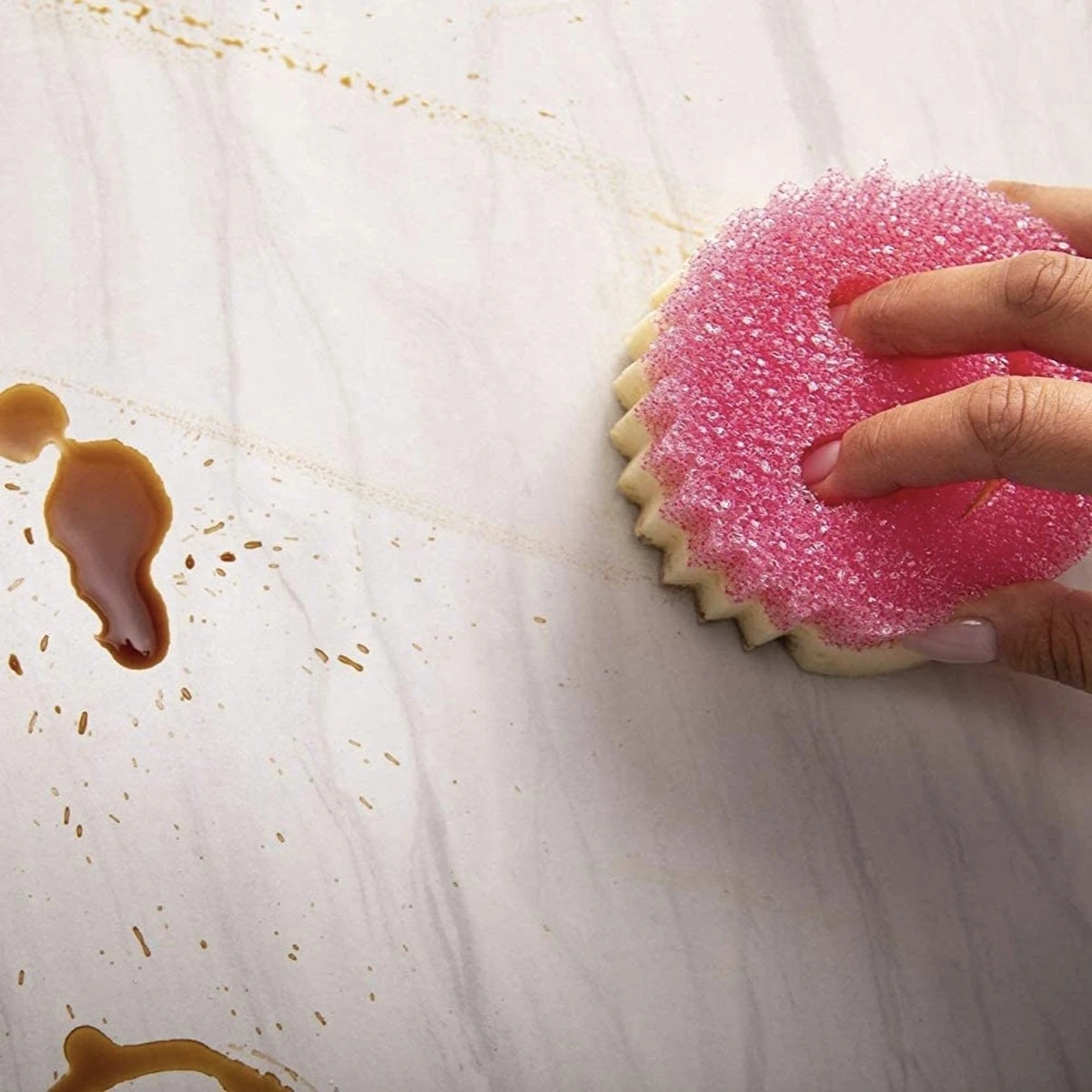 Scrub Daddy - Scrub Mommy Krasvrije Spons Dubbelzijdig Roze - Afbeelding 10