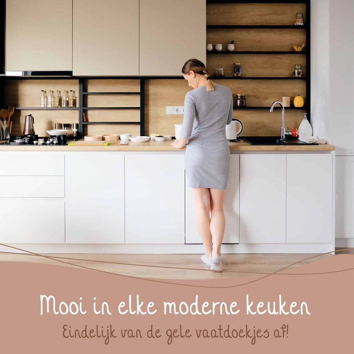 Bamboozy Vaatdoekjes Zwart 3 Stuks Herbruikbaar Keukenpapier Unpaper Towel Bamboevezels Plasticvrij - Afbeelding 4