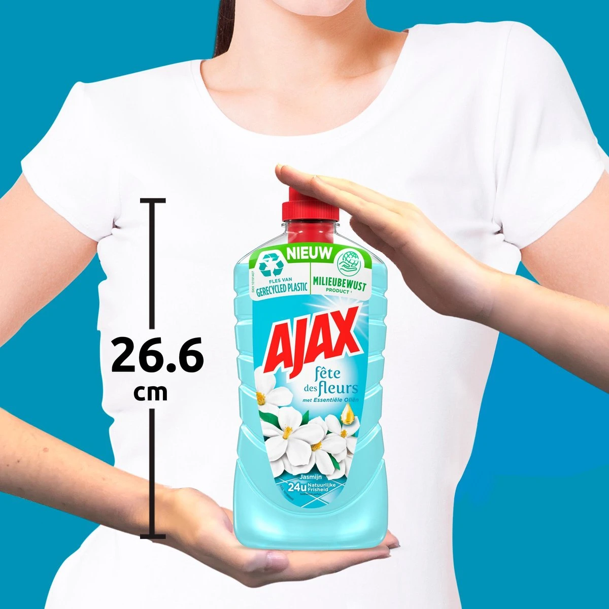 Ajax® Ajax Allesreiniger Fête Des Fleurs Jasmijn 6 X 1L - Voordeelverpakking - Afbeelding 4