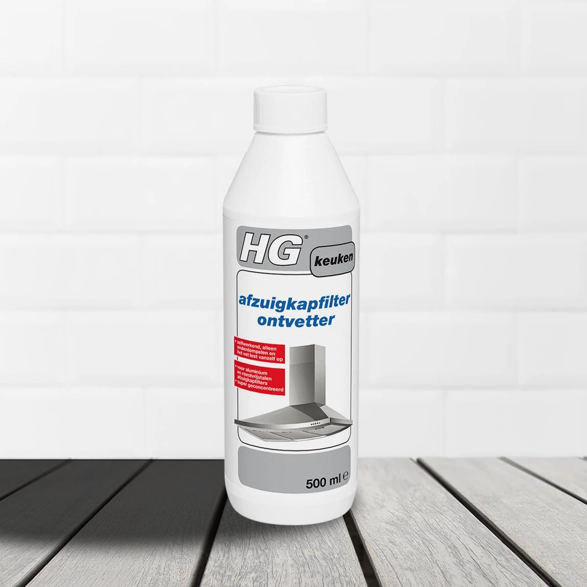 HG Afzuigkapfilter Ontvetter - 500ml - Zelfwerkend - Afbeelding 7