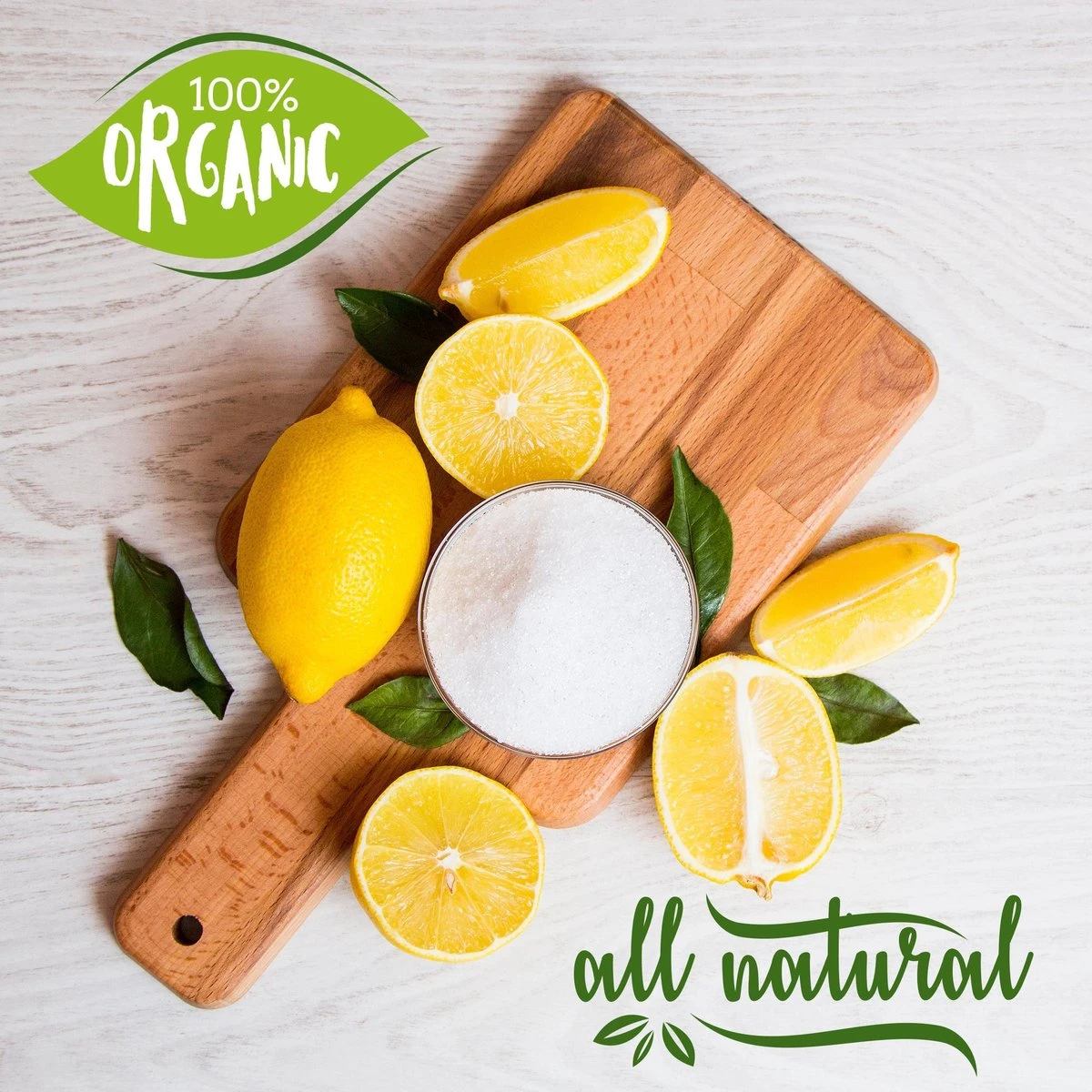 Citroenzuur - 1 KG - Citric Acid - Foodgrade - Afbeelding 3