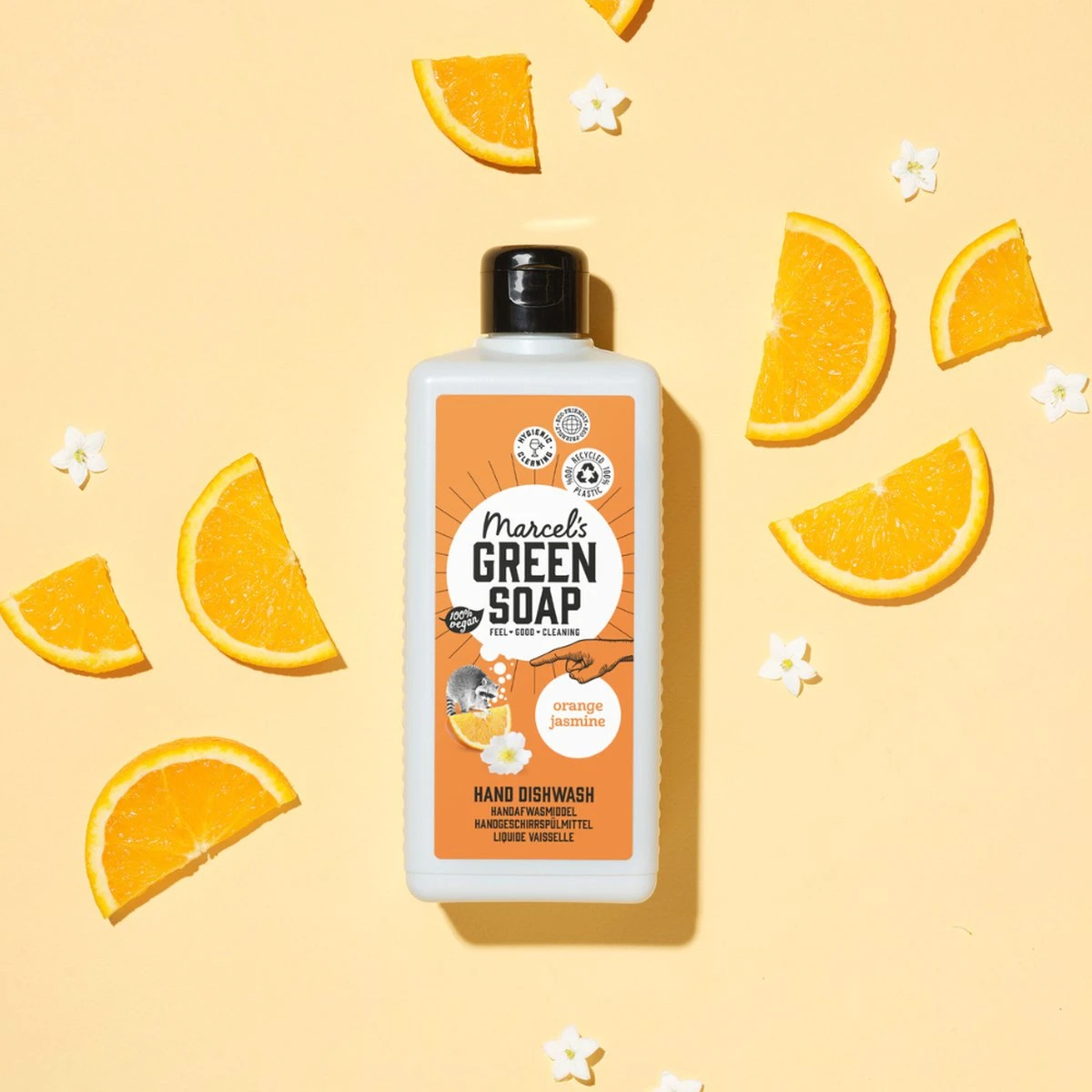 Marcel's Green Soap Afwasmiddel Sinaasappel & Jasmijn - 6 X 500 Ml - Afbeelding 5