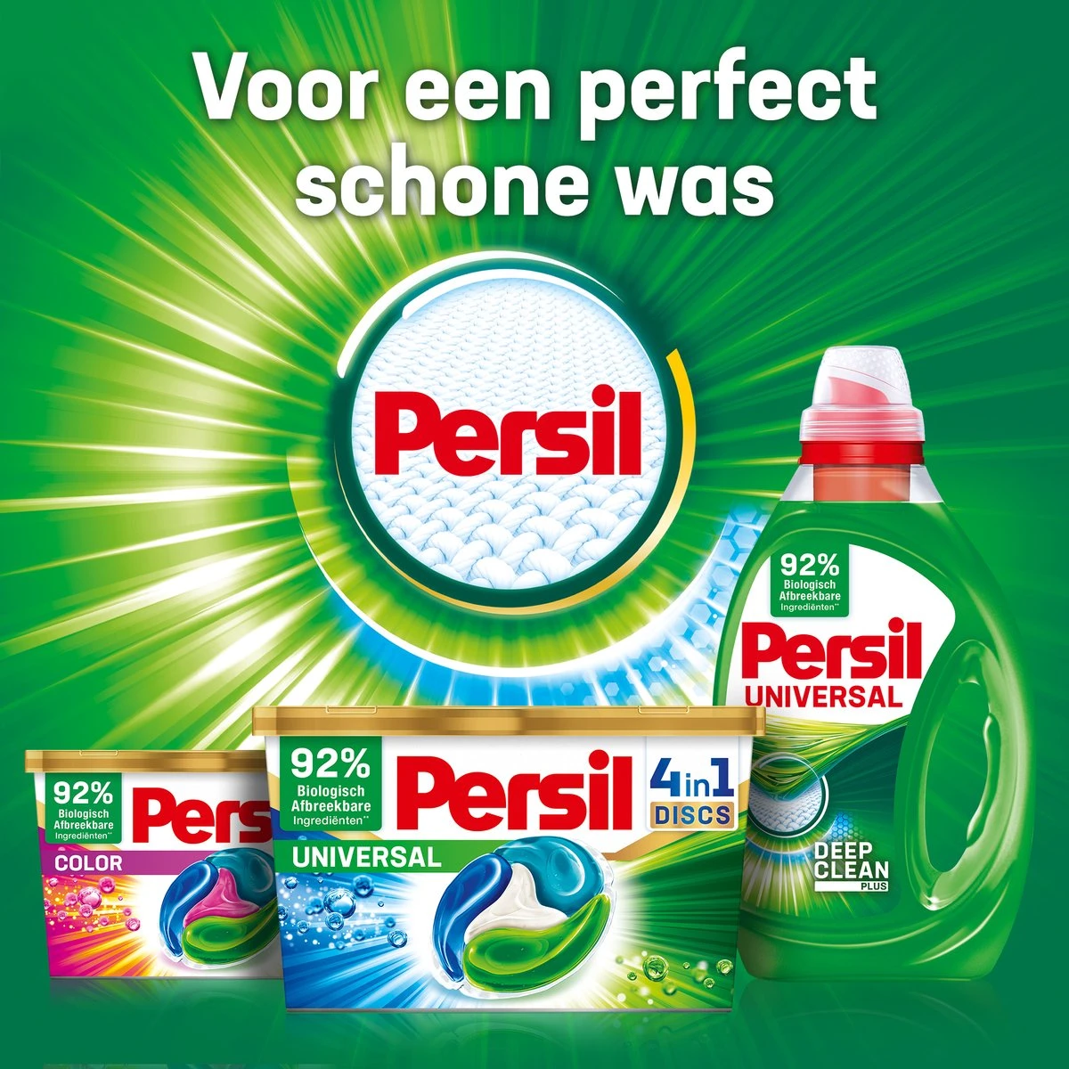 PersilĀ® Persil Universal Waspoeder - Poeder Wasmiddel - 100 Wasbeurten - Afbeelding 5