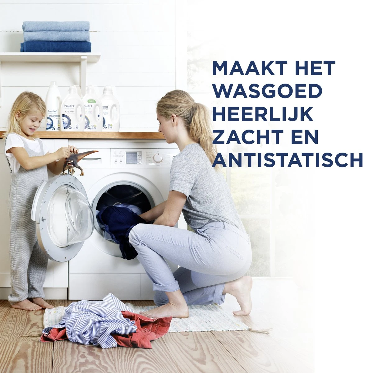 Neutral Parfumvrij Wasverzachter - 5 X 27 Wasbeurten - Voordeelverpakking - Afbeelding 6