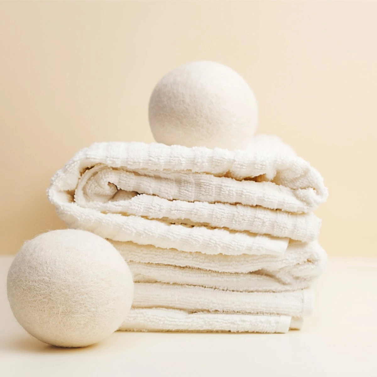 Apeiron Drogerballen - Droogballen - 6 XL Wasbollen - Droger - Duurzaam - Wasmachine - Wasverzachter - Energie Besparen - Zero Waste - Schapenvacht - Wol - Afbeelding 8