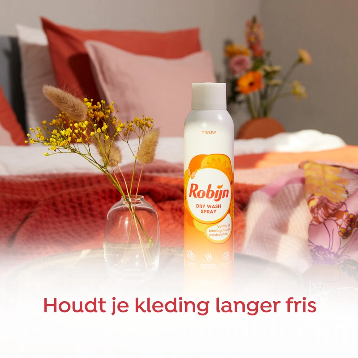 Robijn Original Dry Wash Spray - 6 X 200 Ml - Voordeelverpakking - Afbeelding 4