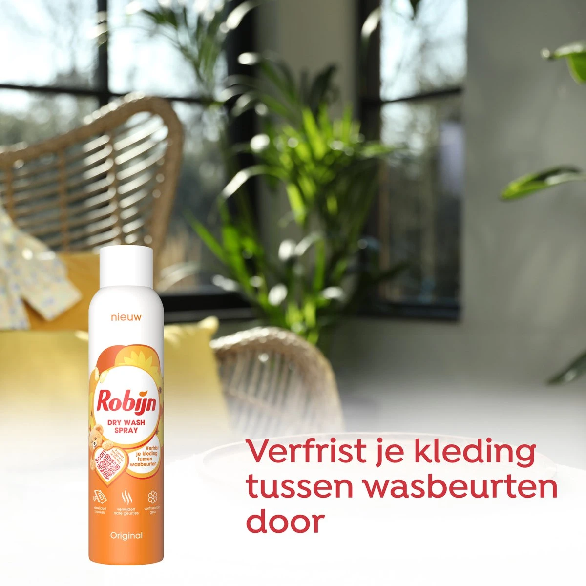 Robijn Original Dry Wash Spray - 6 X 200 Ml - Voordeelverpakking - Afbeelding 5