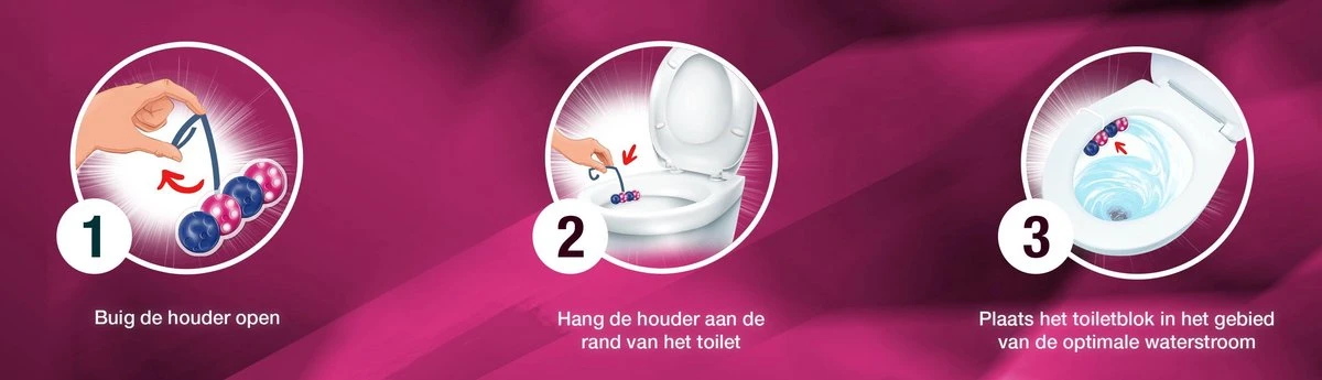 Witte Reus Kracht Actief Toiletblok - Bloesem - WC Blokjes Voordeelverpakking - 10 Stuks - Afbeelding 10