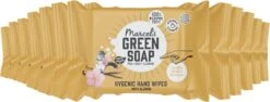 Marcel's Green Soap Hand Wipes Vanilla & Cherry Blossom - 12 X 15 Stuks