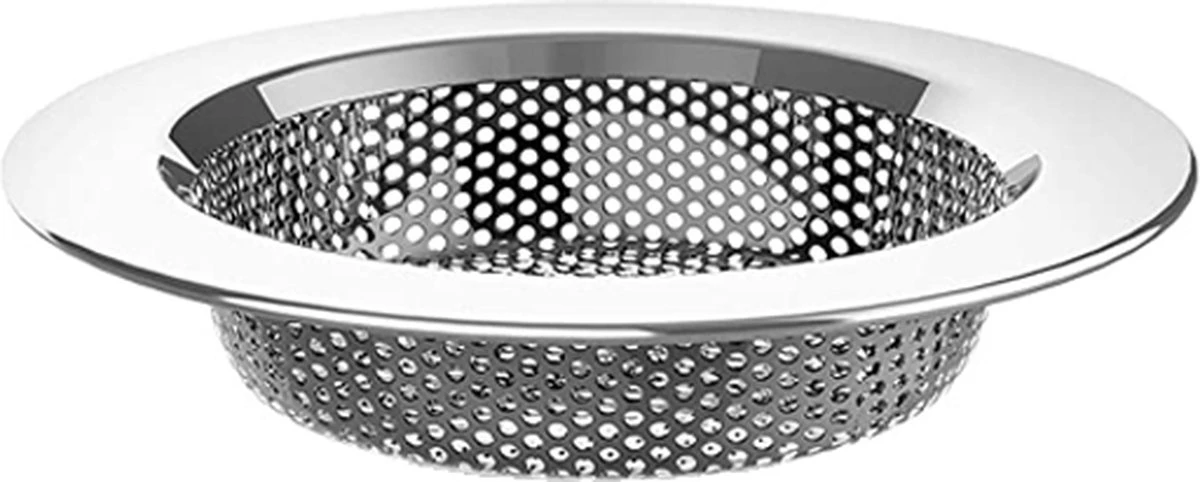 Luxe RVS Gootsteen Zeef Ø88mm - 50mm - Gootsteenstop - Afvoerzeef - Korfplug - Gootsteenbakje - Afvoerstop - Gootsteen Stop 80 Mm - Afbeelding 6