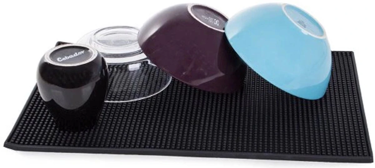 Afwas Droogmat - Afdruipmat - Barmat - Vaat Afwas Mat - Aanrechtmat - Siliconen - Anti Slip - 45 X 30 CM - Rheme - Afbeelding 4