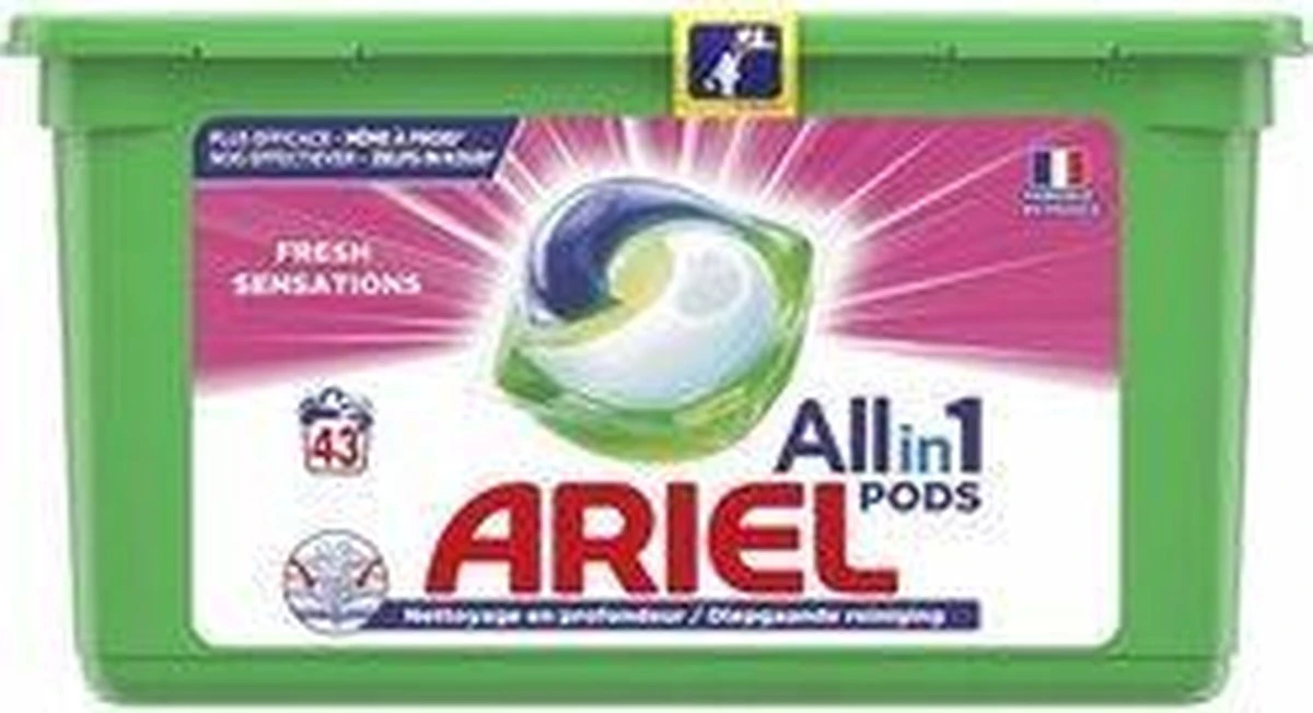 Ariel All In 1 Wasmiddel Pods Fresh Sensations - 3x43 Wasbeurten - Halfjaarbox - Afbeelding 12
