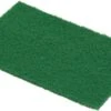 Merkloos Professionele Schuurlapjes / Pads 10 Stuks Groen 15x22,5cm 8mm Dik