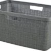 Curver Jute Wasmand - 46L - Donkergrijs