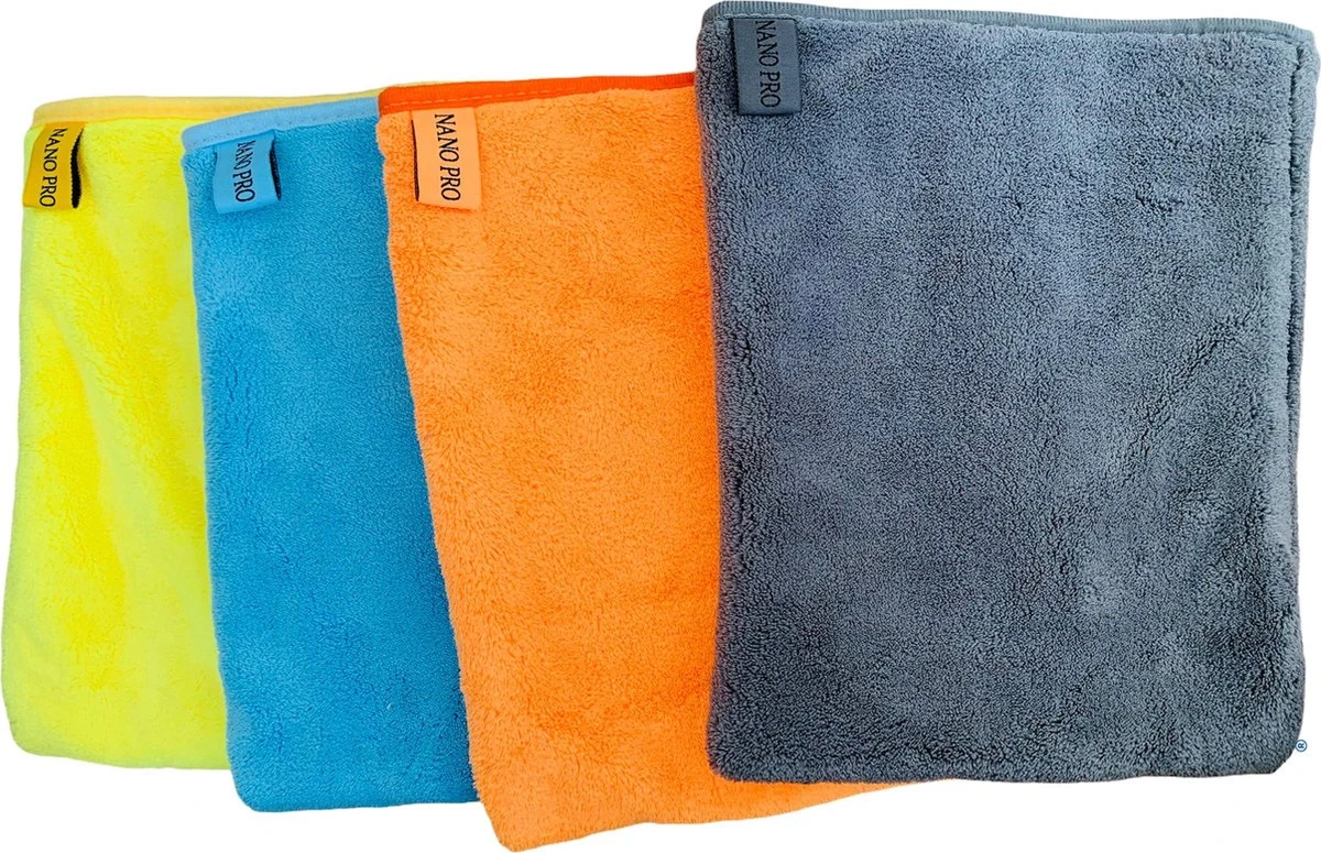 Nanohandschoen Nanodoekjes Geel, Grijs, Oranje 3 Stuks NANO PRO