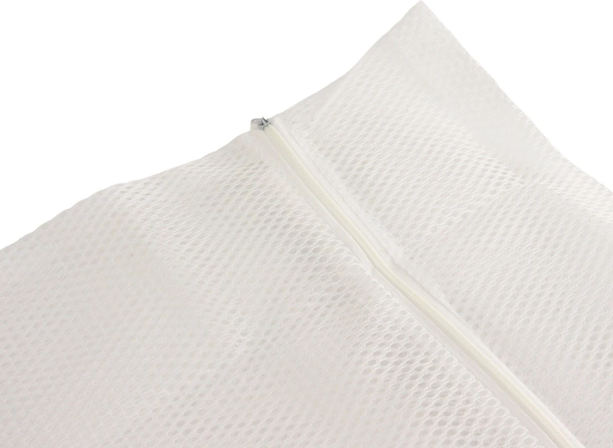 Orange85 Waszakken - 2 Stuks - Ritssluiting - Wit - 50x40 Cm - Polyester - Afbeelding 6