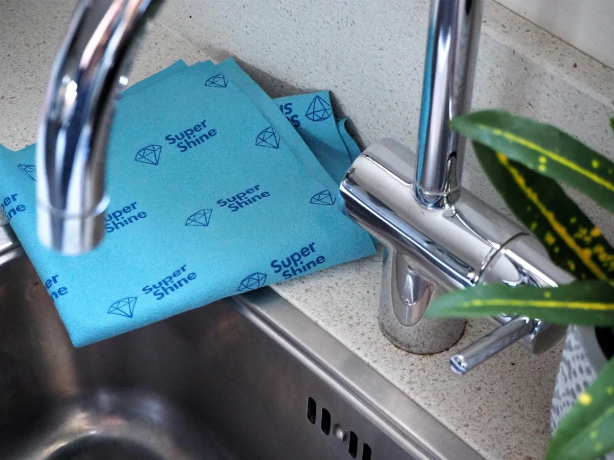 Super Shine Microvezeldoekje - Medium - 25 X 35 Cm - Wasbaar - Super Sterk - Afbeelding 8