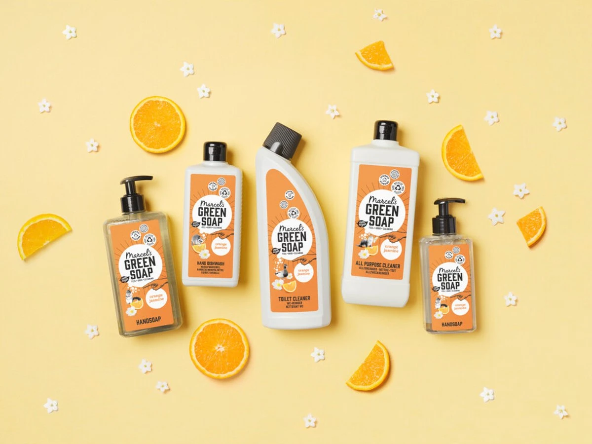 Marcel's Green Soap Afwasmiddel Sinaasappel & Jasmijn - 6 X 500 Ml - Afbeelding 9