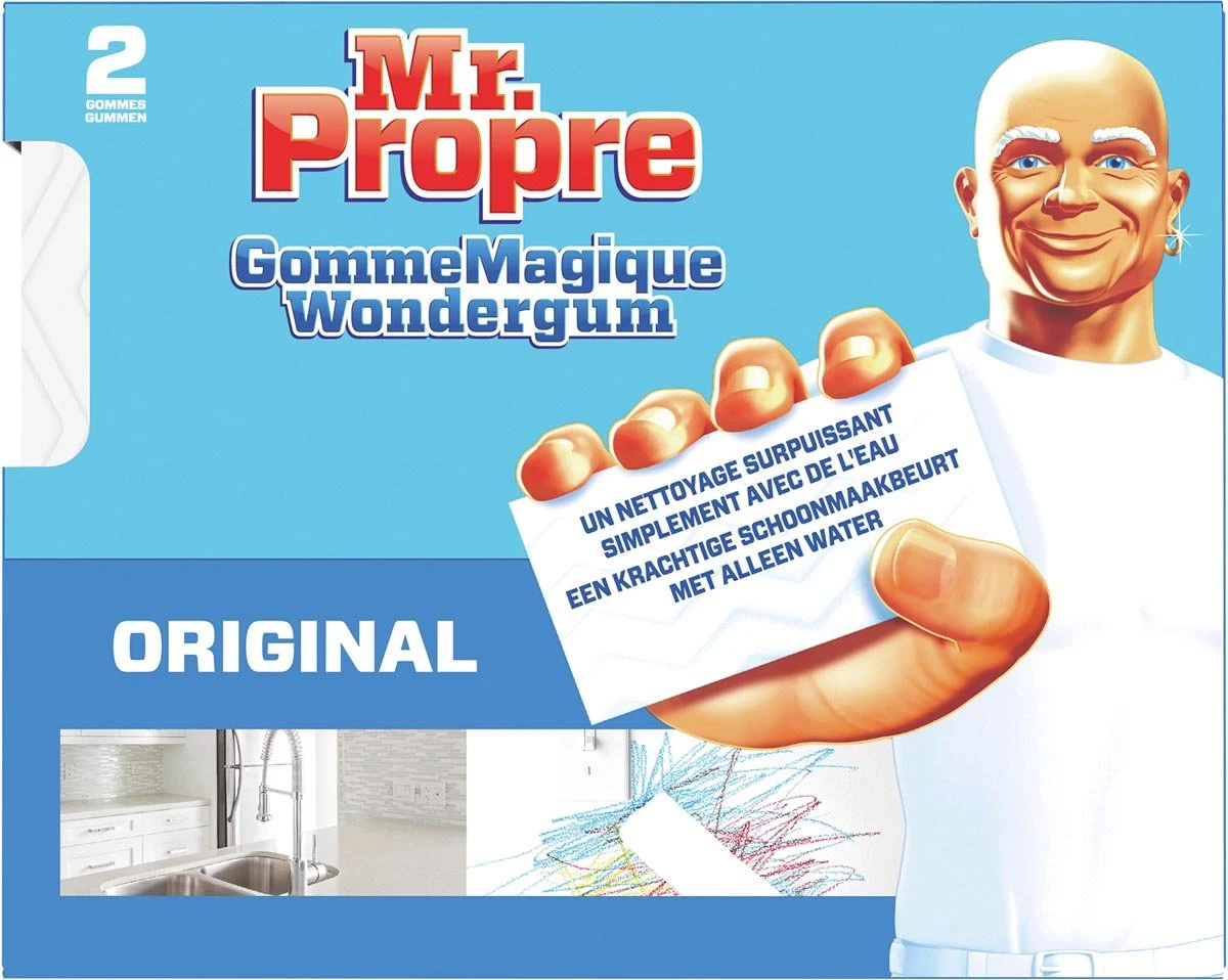 MR PROPER ERASER ORIGINAL 2 Stuks - Schoonmaak Spons
